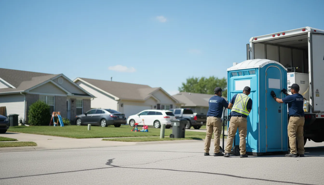 Standard Porta Potty Rentals in Hingham, WI near me